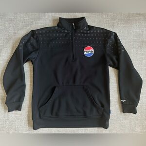 Pepsi Black Sweatshirt with Logo